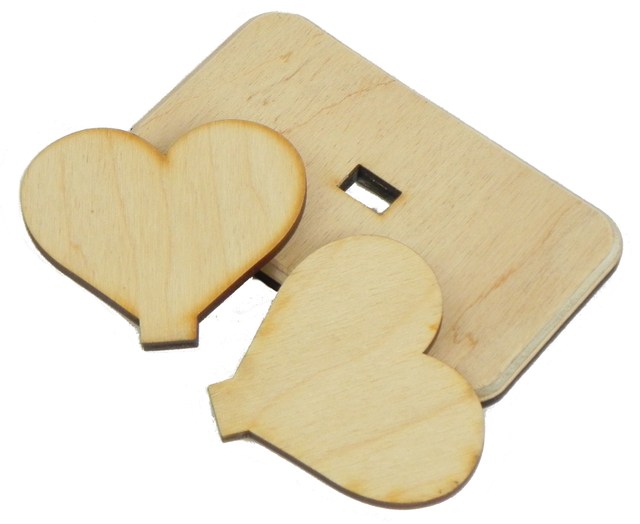 Stojánek na fotku – srdíčko