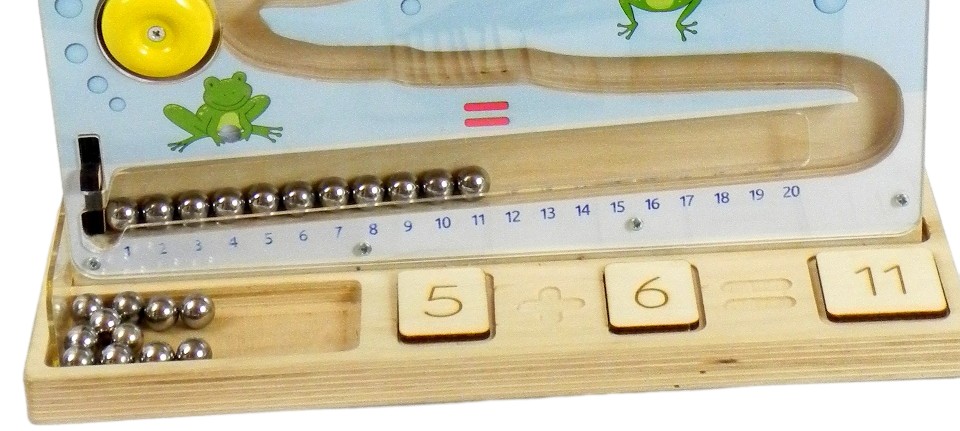 Sčítací kuličková dráha