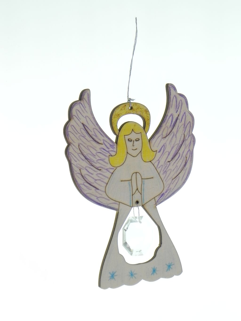 Anděl s krystalem - tvořivá sada